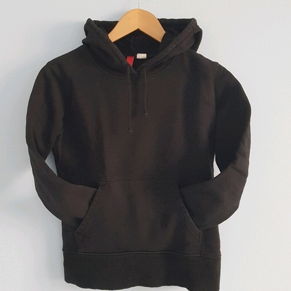 H&M Divided comfy black hoodie size 6 - Picture 1 of 9